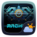 Machine Weather Widget Theme Apk