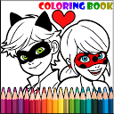 ダウンロード Coloring Book Ladybug And CatNoir Miracul をインストールする 最新 APK ダウンローダ