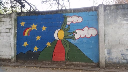 Mural En Escuela Del Hipódromo 