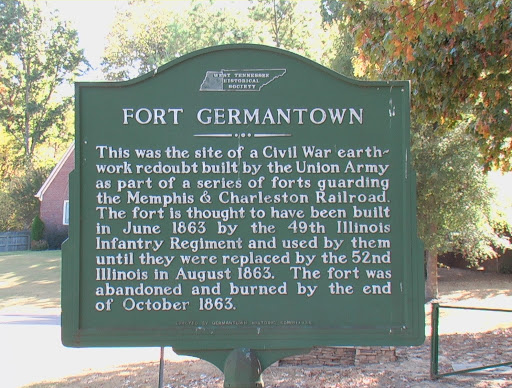 This was the site of a Civil War earth-work redoubt built by the Union Army as part of a series of forts guarding the Memphis & Charleston Railroad. The fort is thought to have been built in June...