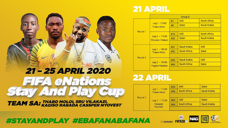 eBafana Bafana is planning further eFriendlies against international opposition during the lockdown period, as well as working with local competition to select new players to represent the team on rotational basis, exposing more gamers to international competition.