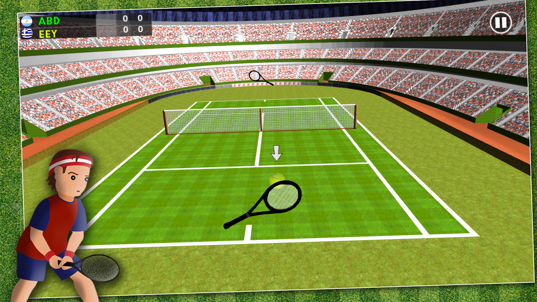 Android application Play Tennis Games 2016 screenshort