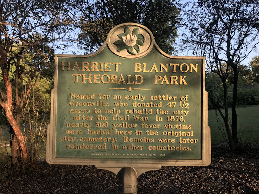 Named for an early settler of Greenville who donated 47½ acres to help rebuild the after the Civil War. In 1878, nearly 300 yellow fever victims were buried here in the original city cemetery...