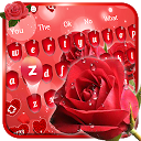 ダウンロード Red Rose Keyboard Theme をインストールする 最新 APK ダウンローダ