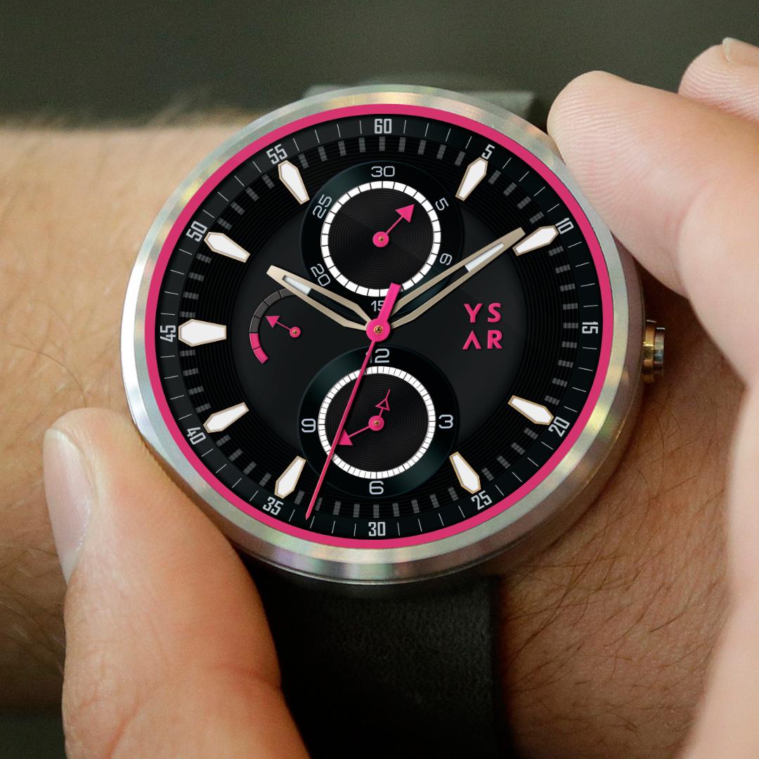 Android application Watch Face - Elegant Wear screenshort