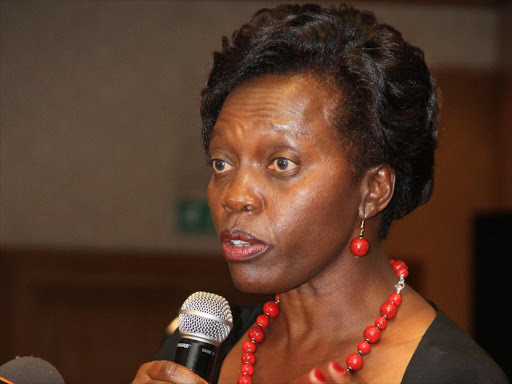 Narc Kenya leader Martha Karua. /FILE