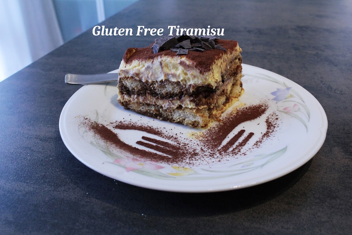 Week Long Cooking Course for Celiacs in Italy at Mama Isa's Cooking School - Here is Classic Tiramisu Gluten free https://isacookinpadua.altervista.org/week-gluten-free-cooking-course.html