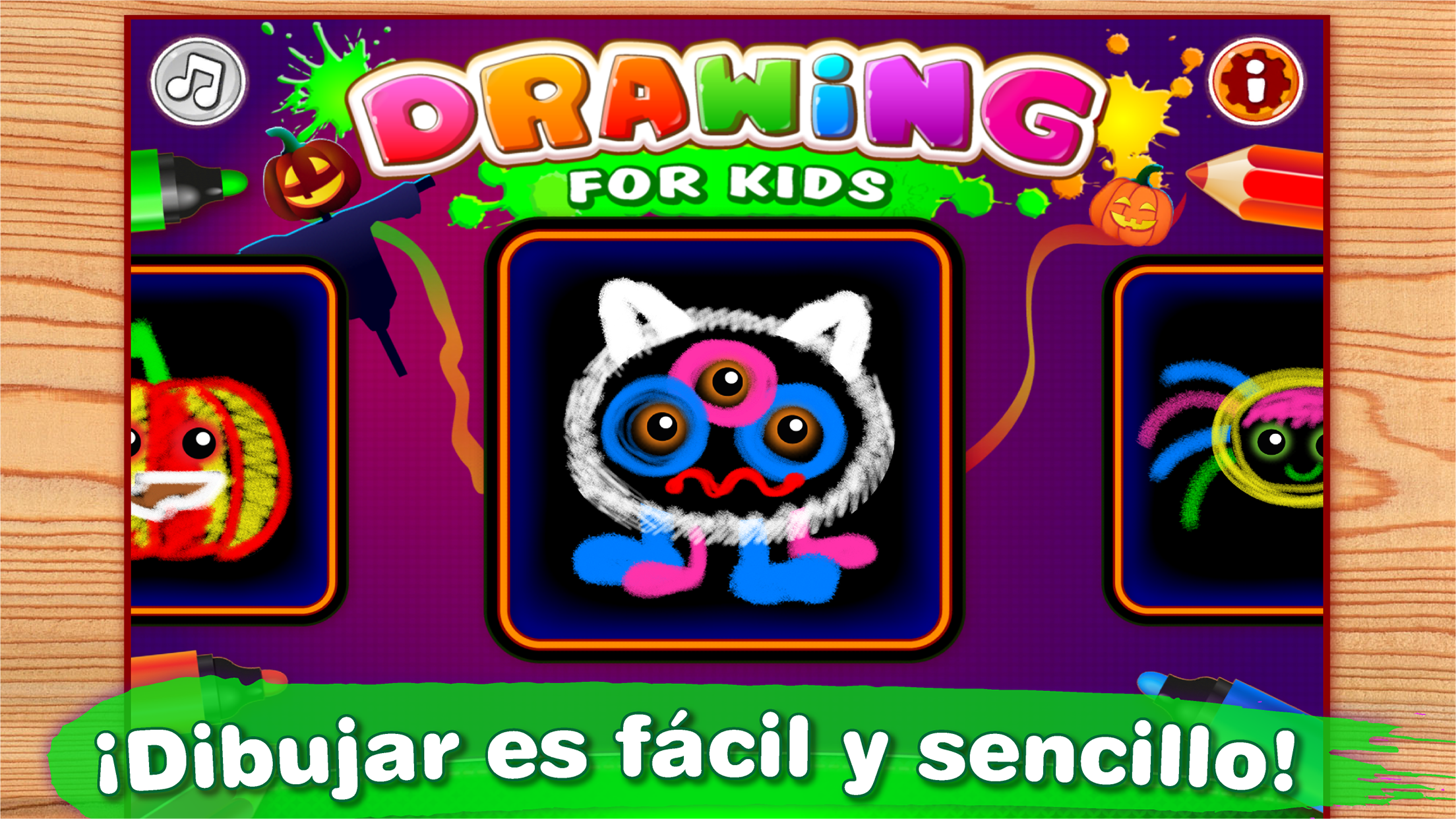 Android application Drawing for Kids and Toddlers screenshort