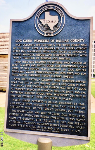 Most colonists first settled in this "Three Forks" area of the Trinity River as members of the Peters Colony after 1841. Immigrants from such states as Arkansas, Illinois, Kentucky, Missouri, and...
