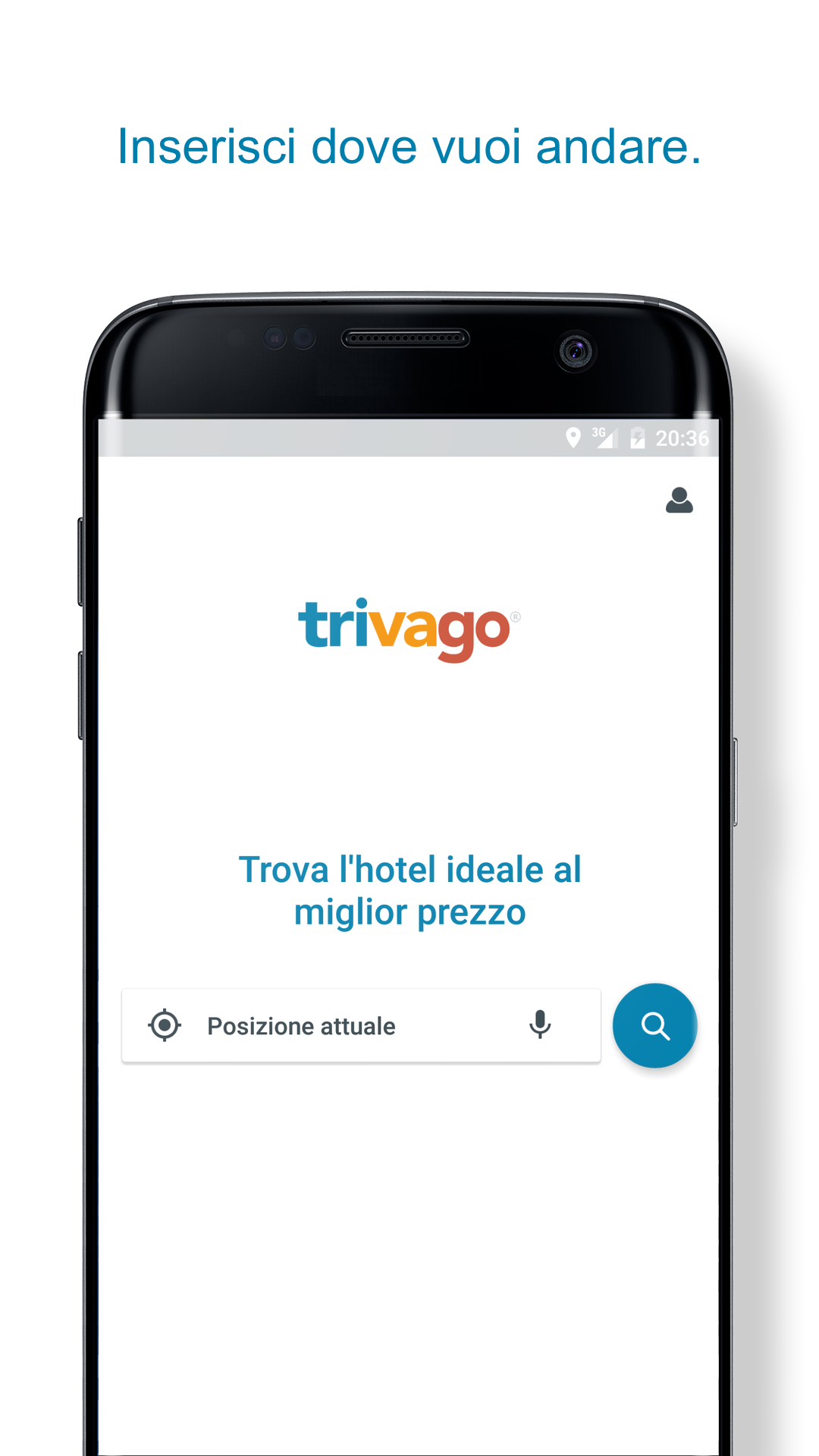 Android application trivago: Compare hotel prices screenshort