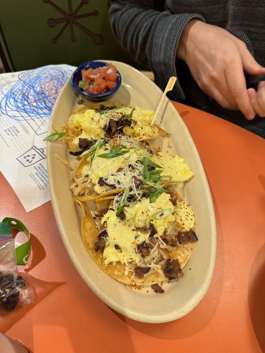 Juan's Breakfast tacos