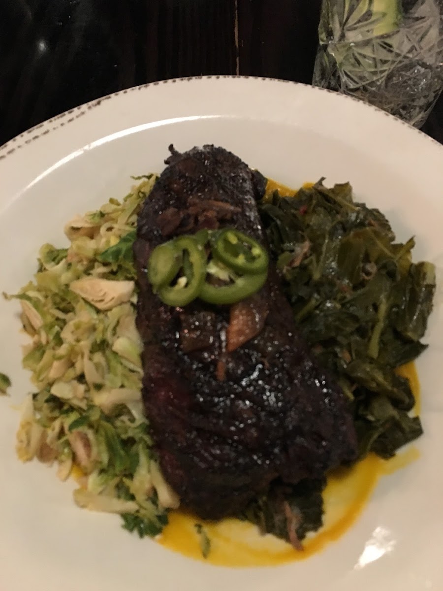 KETO Hanger Steak with slight modifications for me