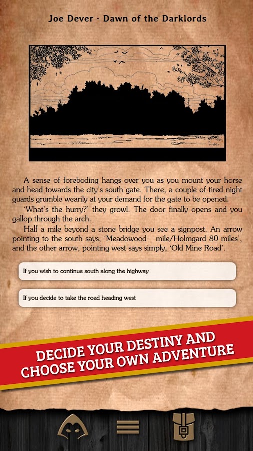    Rise of the Darklords Gamebook- screenshot  