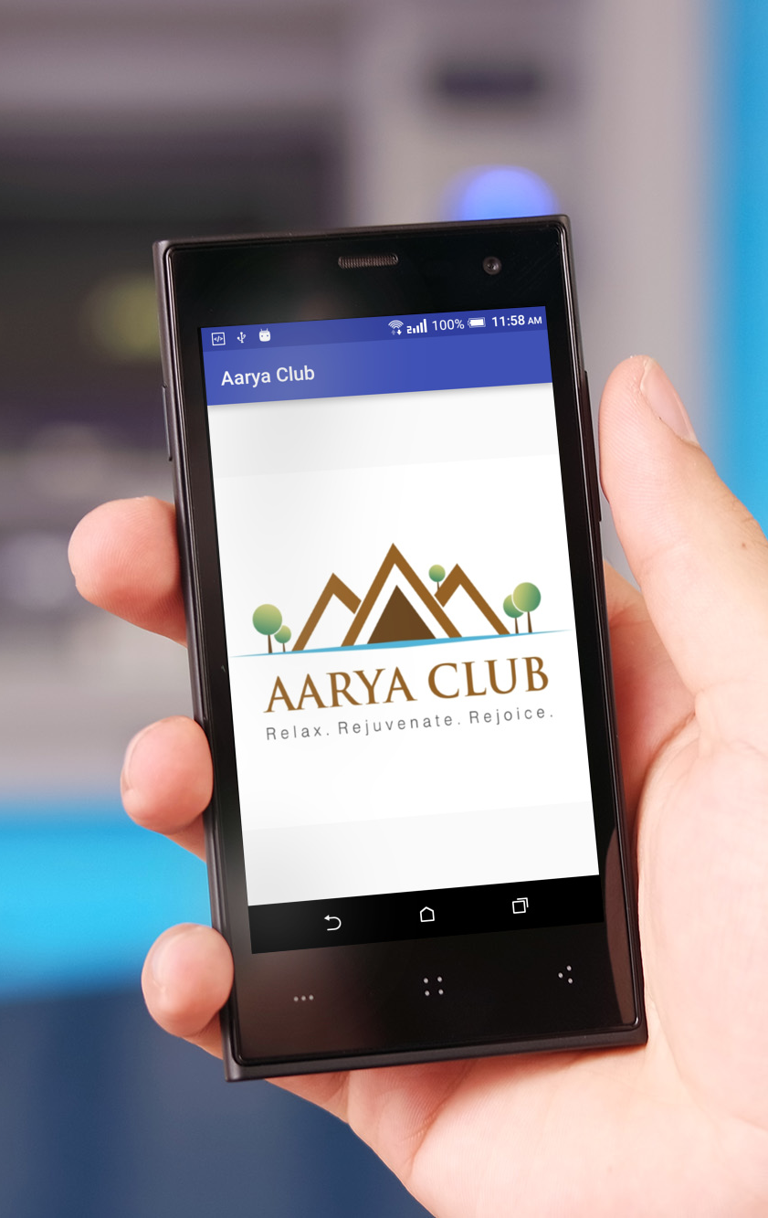 Android application Aarya Club screenshort