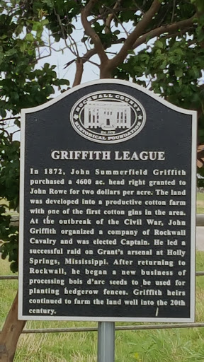 Griffith League Historical Plaque 