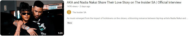 AKA and Nadia Nakai's last interview is on YouTube.