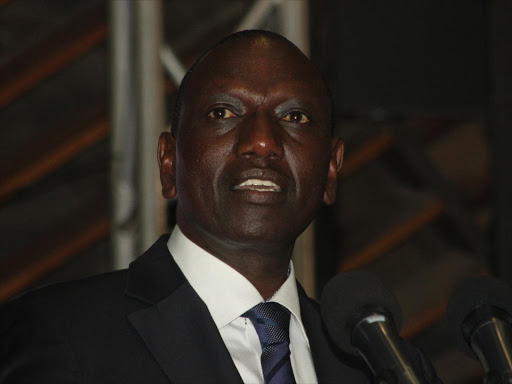 Deputy President William Ruto.Photo/FILE