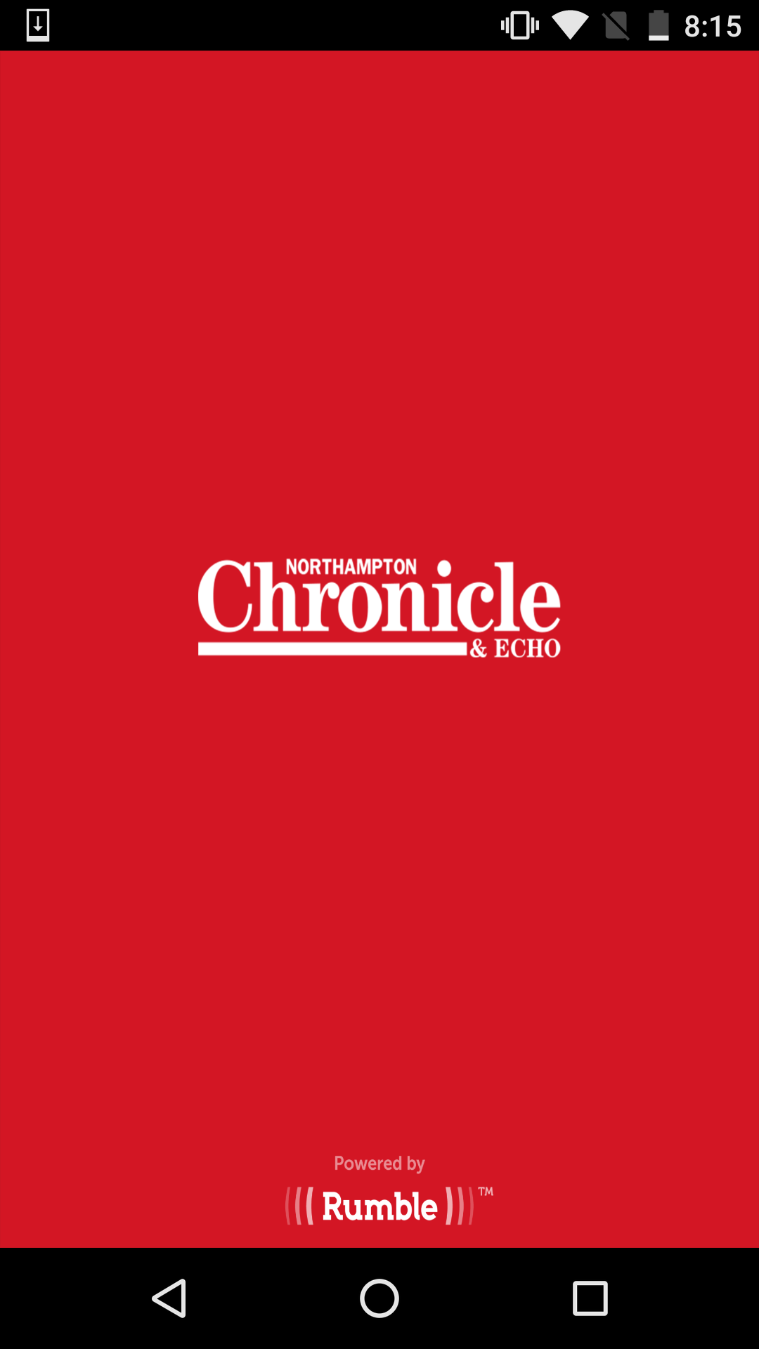 Android application Northampton Chronicle and Echo screenshort