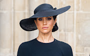 The Duchess of Sussex at Queen Elizabeth II's state funeral at Westminster Abbey this week. 
