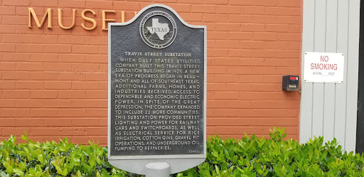 When Gulf States Utilities Company built this Travis Street substation building in 1929, a new era of progress began in Beaumont and all of southeast Texas. Additional farms, homes, and industries...