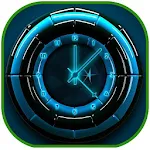 Neon Lights Clock Apk