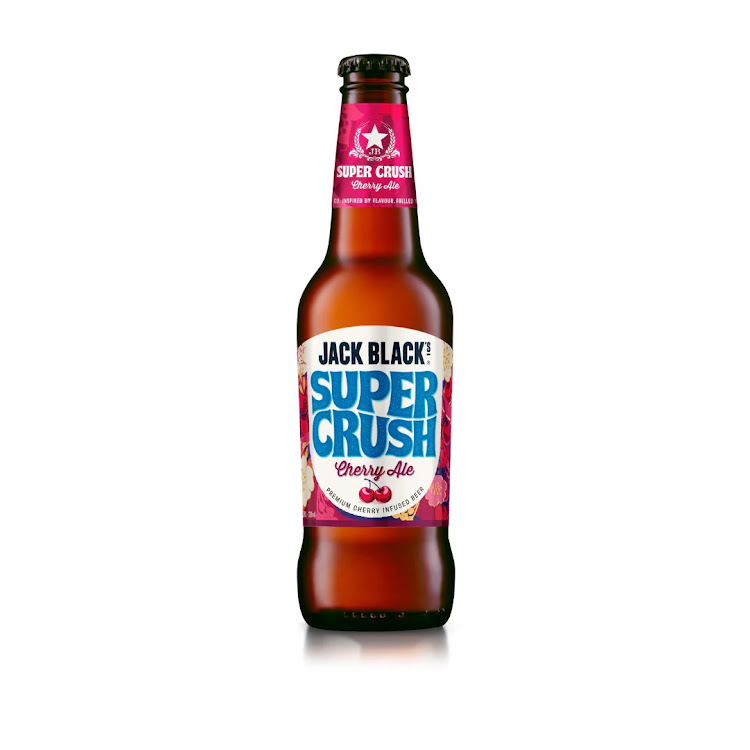 Jack Black Super Crush Cherry Ale.