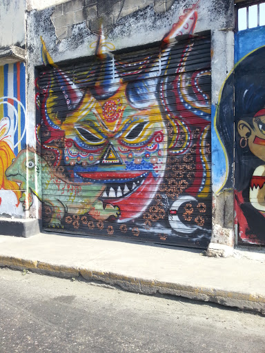 Mural Diablos De Yare