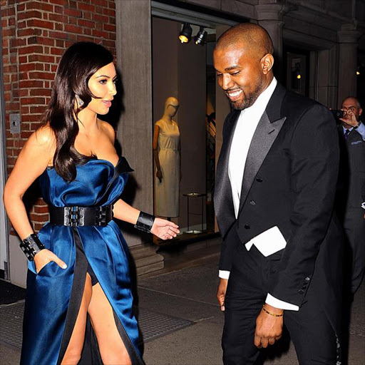 Kim Kardashian and Kanye West at the Met Gala. File photo
