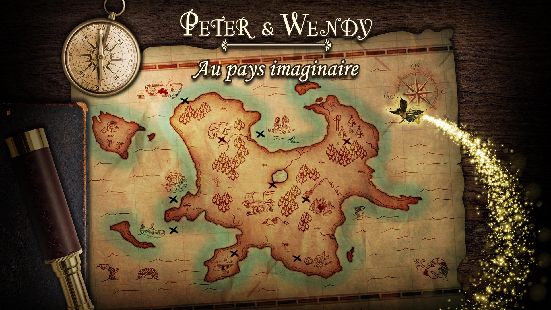 Android application Peter &amp; Wendy in Neverland screenshort