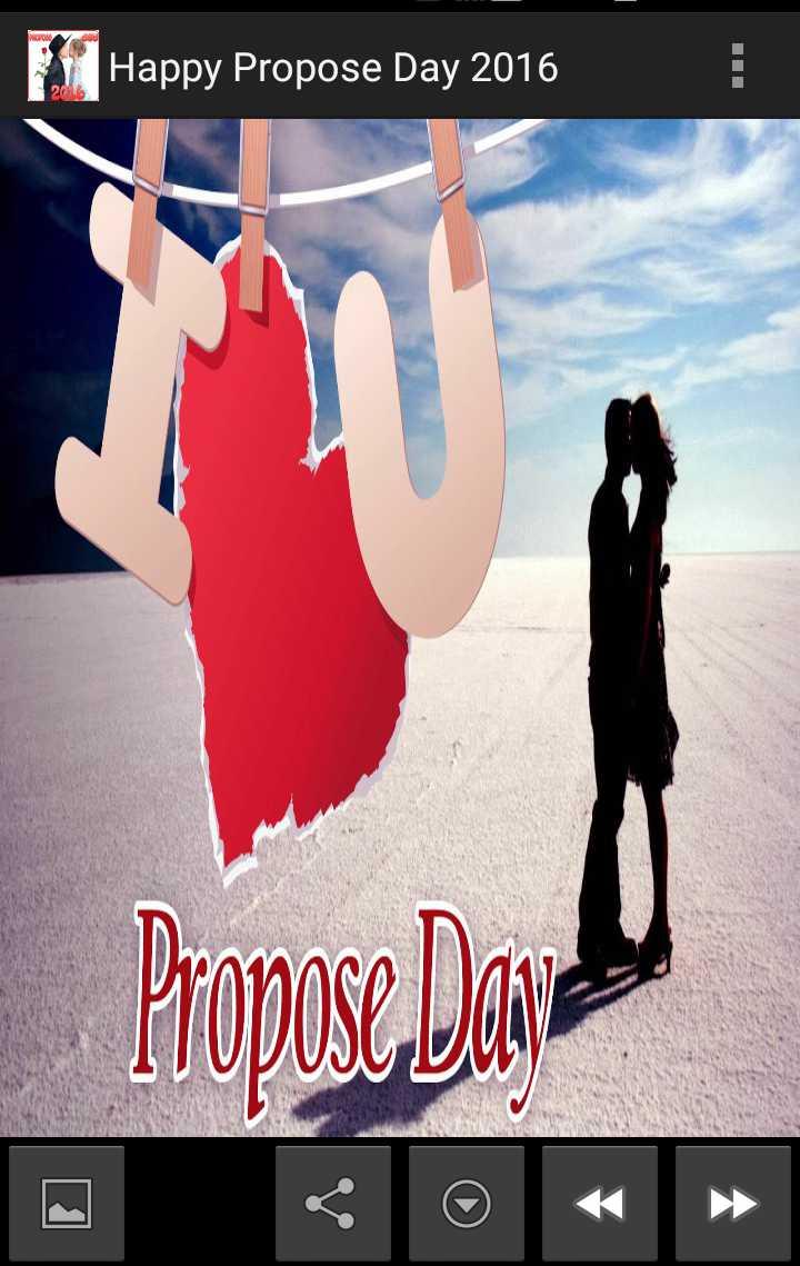 Android application Happy Propose Day 2016 screenshort