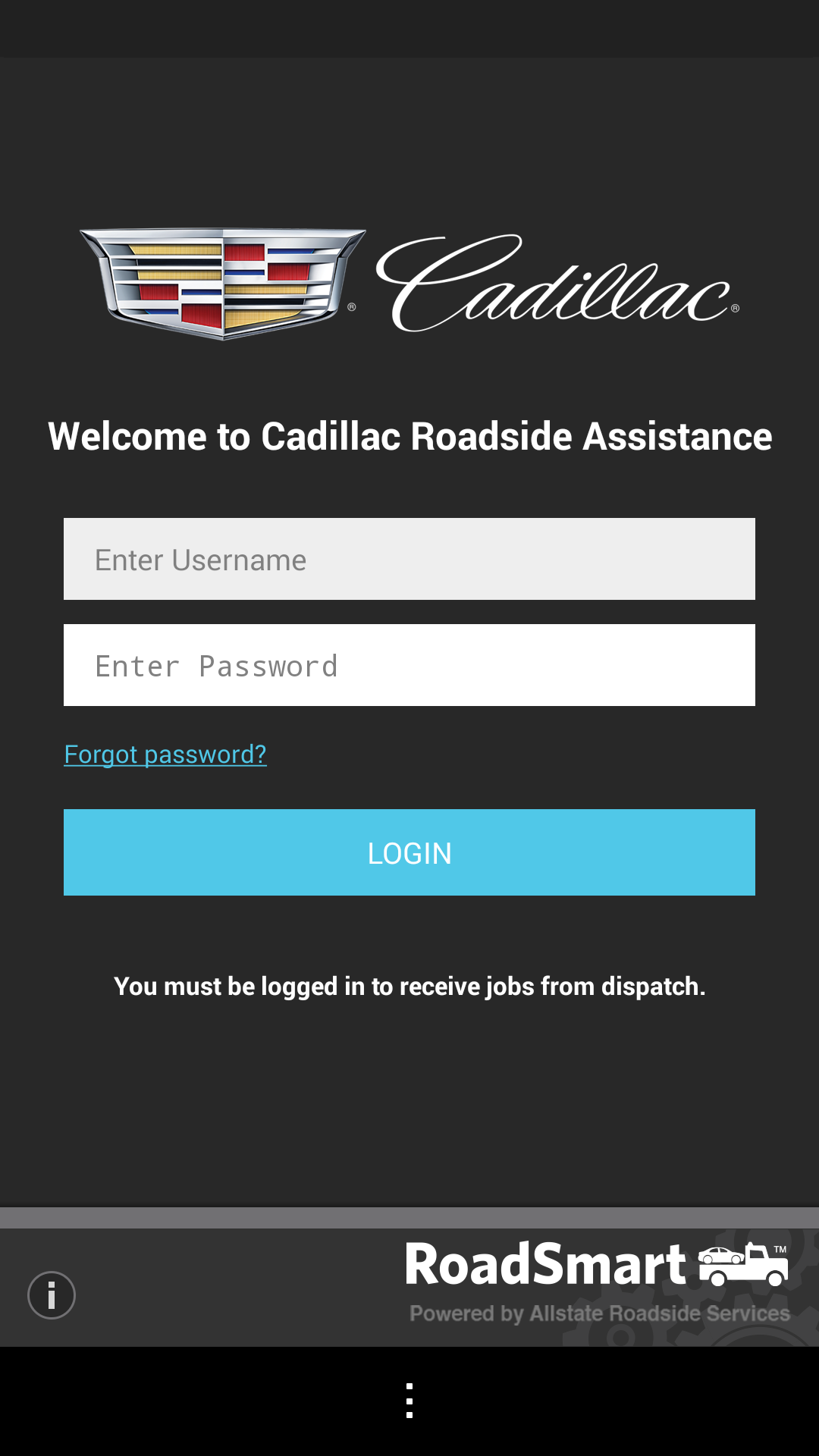 Android application Cadillac Technician Mobile App screenshort