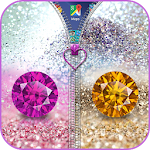 Glitter Zipper Lock Apk