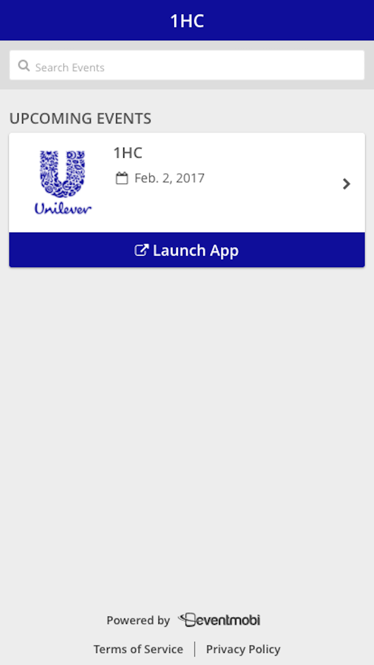 Android application 1HC2017 screenshort