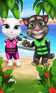 Talking Tom Jetski Screenshot