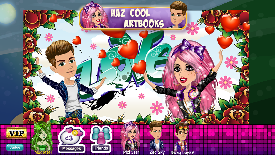 Android application MovieStarPlanet screenshort