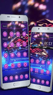 How to get Neon Speed Theme 1.1.3 mod apk for bluestacks