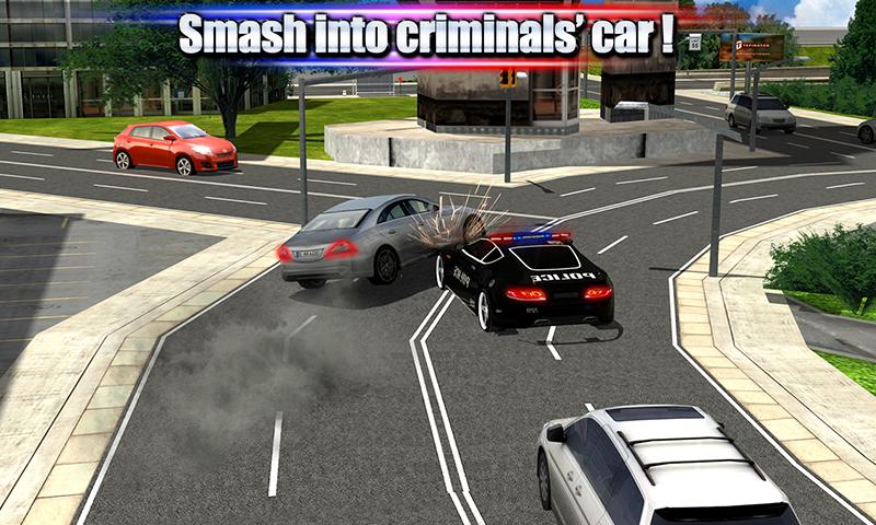 Android application Crime Town Police Car Driver screenshort