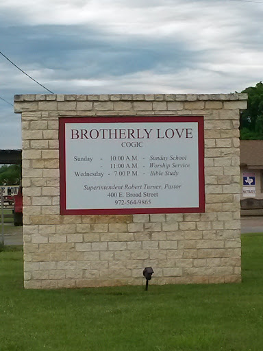 Brotherly Love Church of God in Christ