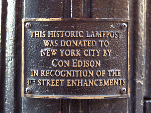 Plaque via Jack Curry's site Dedicated NYC. Original page here.