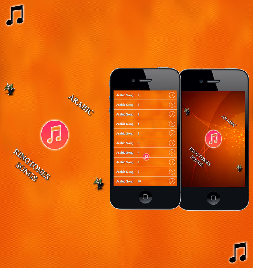 Android application Arabic Ringtones Songs screenshort