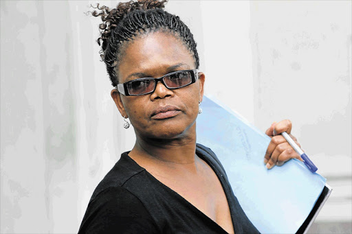 JAILED: Despite being granted bail, Beatrice Mtetwa is still held