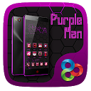 ダウンロード Purple Man GO Launcher Theme をインストールする 最新 APK ダウンローダ