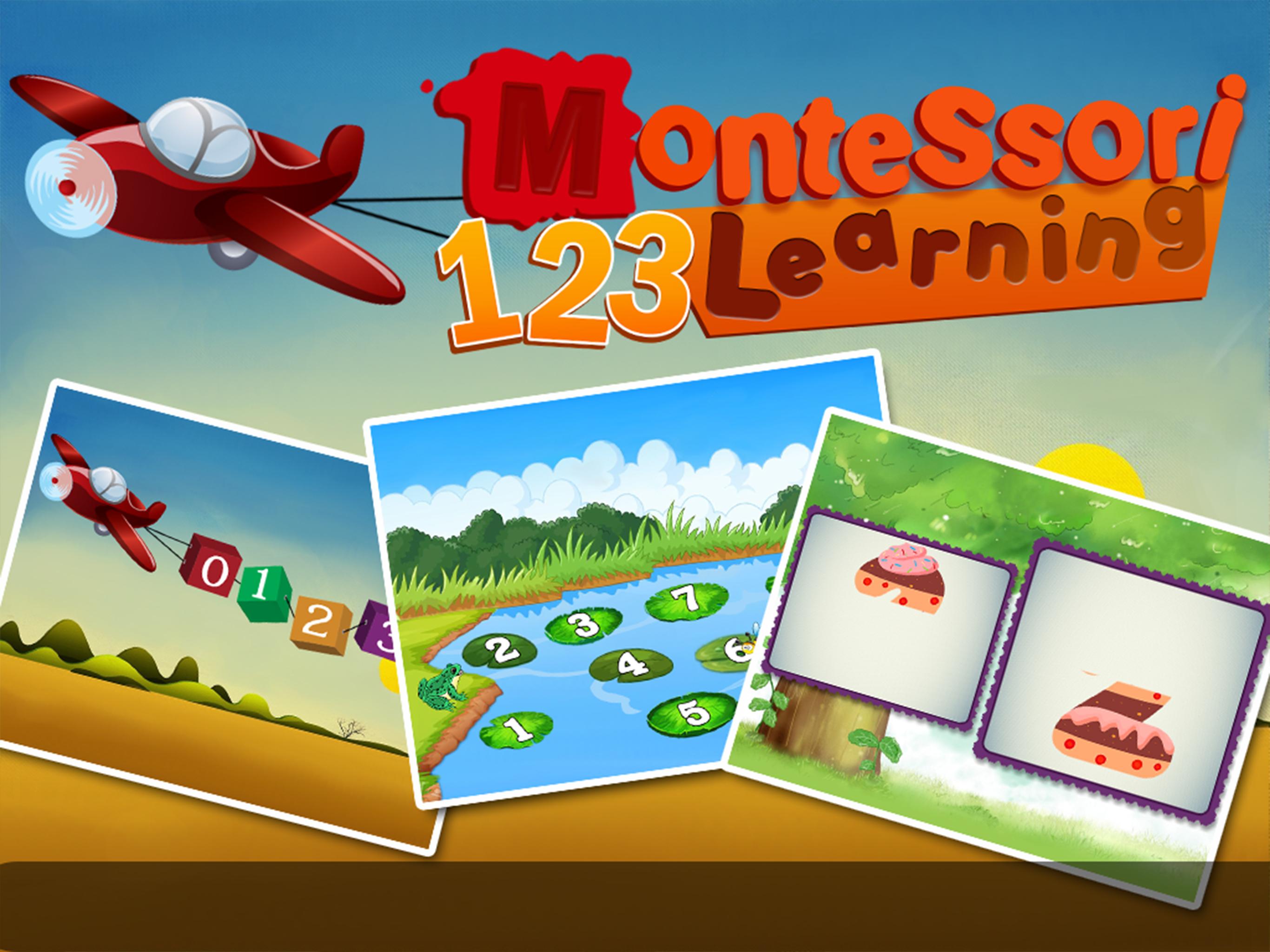 Android application Montessori 123 Learning screenshort
