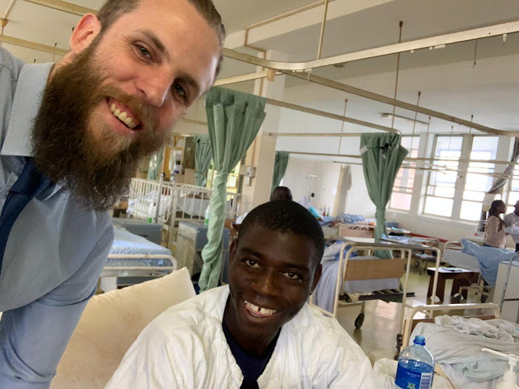 Durban resident Johnathan Cookson went to great lengths to help Jaden Gonyor, who was badly hurt when he jumped off a bridge to escape muggers. Cookson went as far as searching hospital wards to find Gonyor.