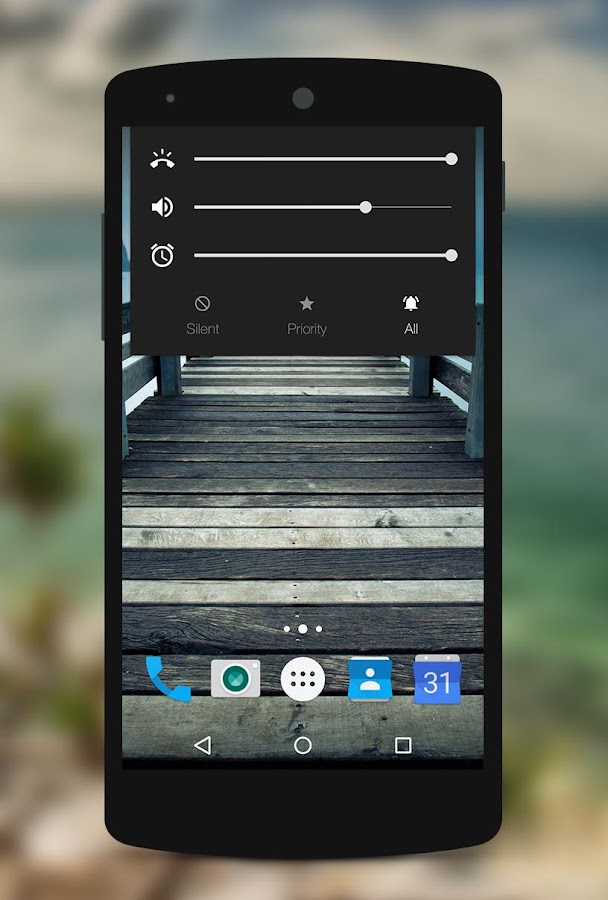    Omega Black UI Theme - CM 12+- screenshot  