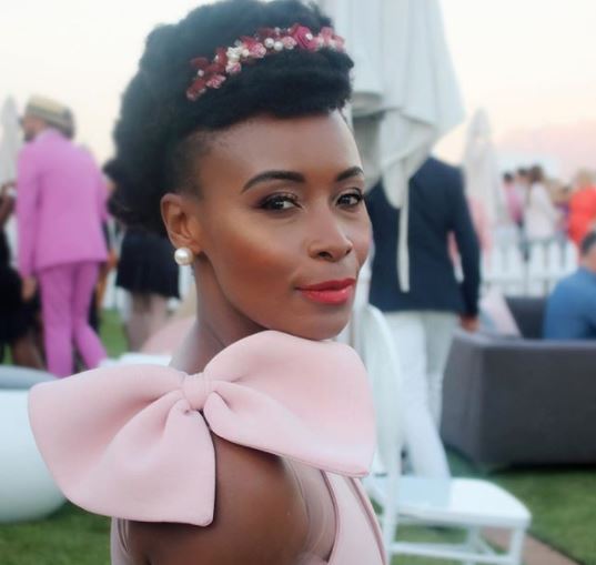 Presenter Bonnie Mbuli was left shook by some of the "nude" pictures that went viral over the weekend.