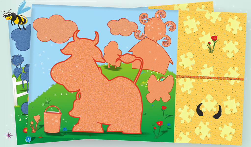 Android application Puzzles on the farm (full) screenshort