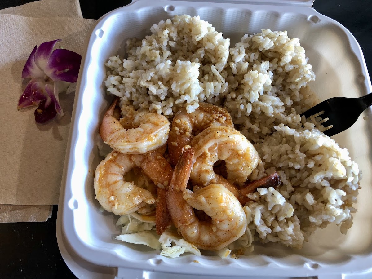 Shrimp with Brown Rice