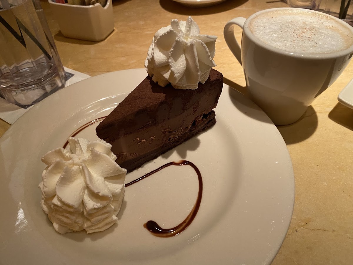 Gluten-Free Dessert at The Cheesecake Factory