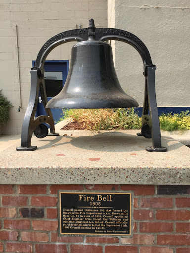 Fire Bell 1905  Council passed Ordinance 102 that formed the Brownsville Fire Department a.k.a. Brownsville Hose Co. #1 in June of 1905. Council appointed Chief Engineer (Fire Chief) Roy Williams...